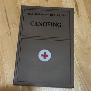 American Red Cross Canoeing Book 1969 paperback